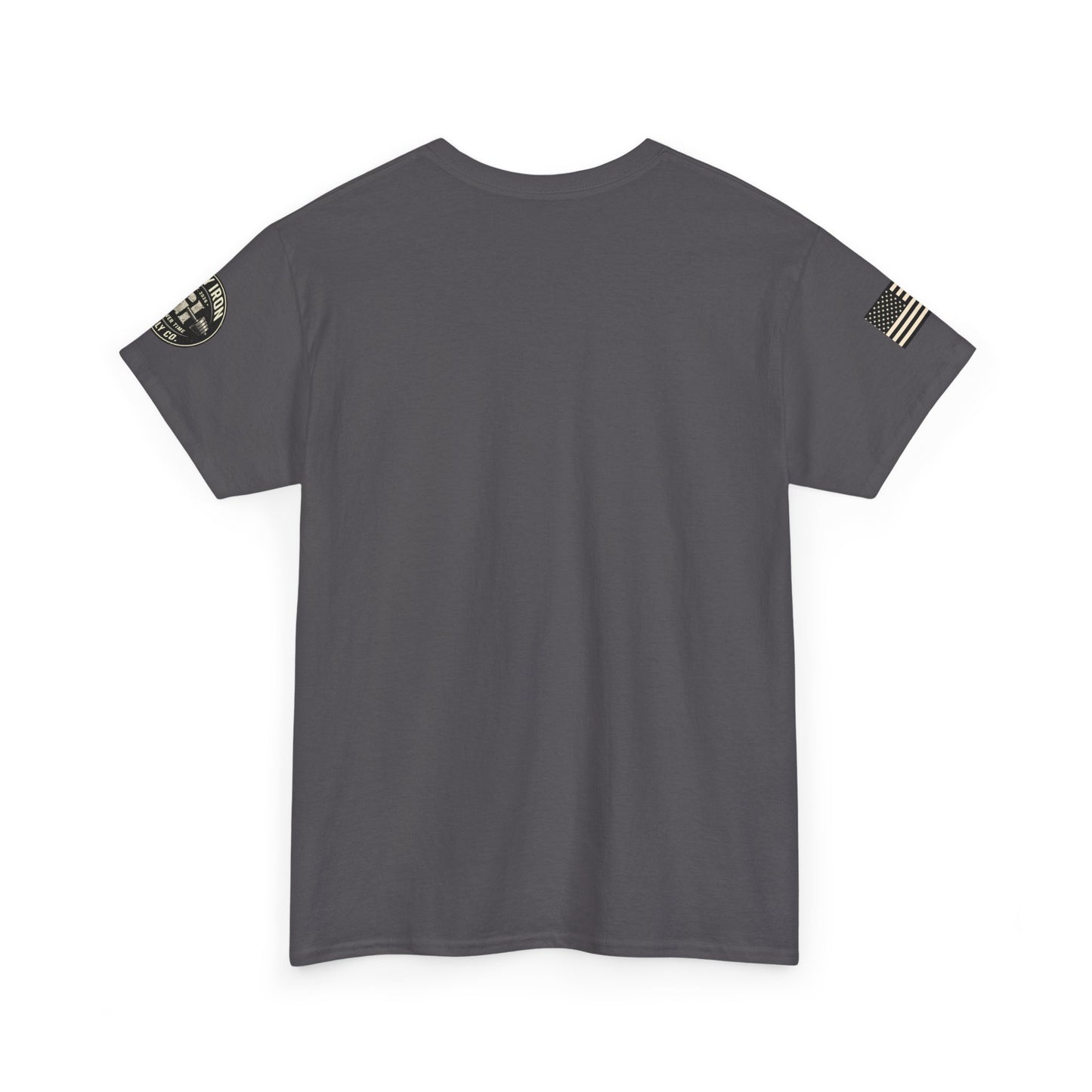Built Over Time Tee — 'Earned Not Given' Vintage Military-Inspired Cotton Shirt
